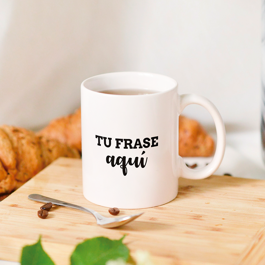 TAZA GATO CORAZÓN - Desayunos Personalizados