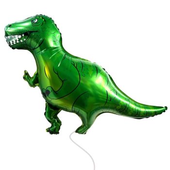 Globo súper Dinosaurio Verde