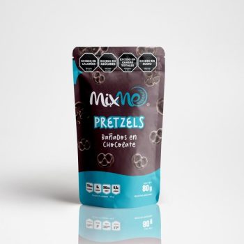 Pretzels bañados en chocolate