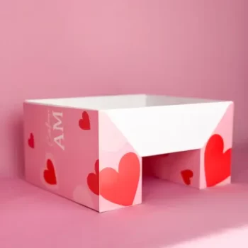 Caja bandeja premium Contiene mucho amor