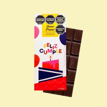 Tableta de chocolate - Feliz cumple