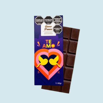 Tableta de chocolate - Te amo