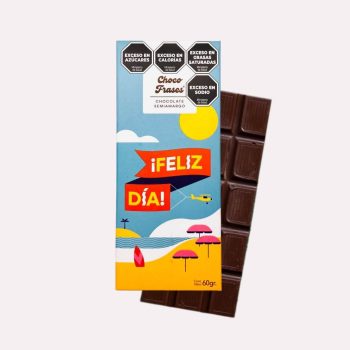 Tableta de chocolate - Feliz día