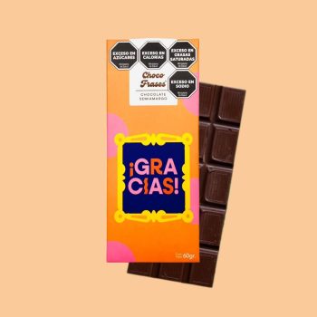 Tableta de chocolate - Gracias