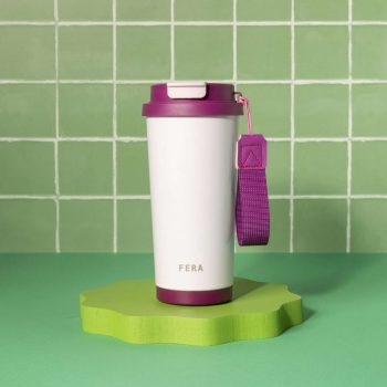 Coffee cup de acero Violeta - Fera
