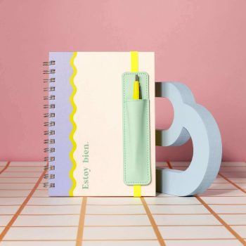 Cuaderno A5 "Estoy bien" + portalapicera