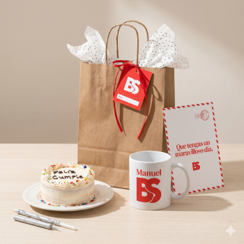 Pack torta + taza + tarjeta
